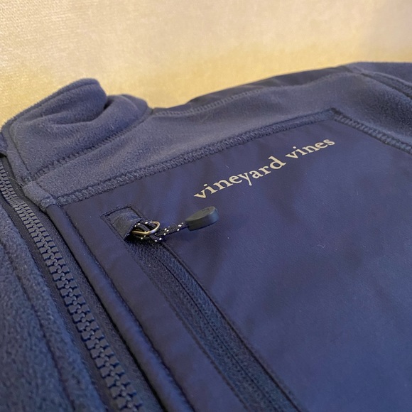 Vineyard Vines Fleece Zip - Picture 2 of 4